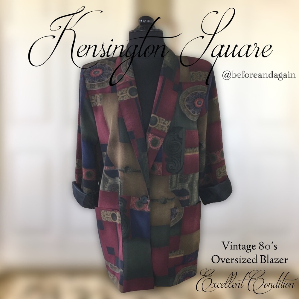 Vintage Blazer By Kensington Square Think Madonna!